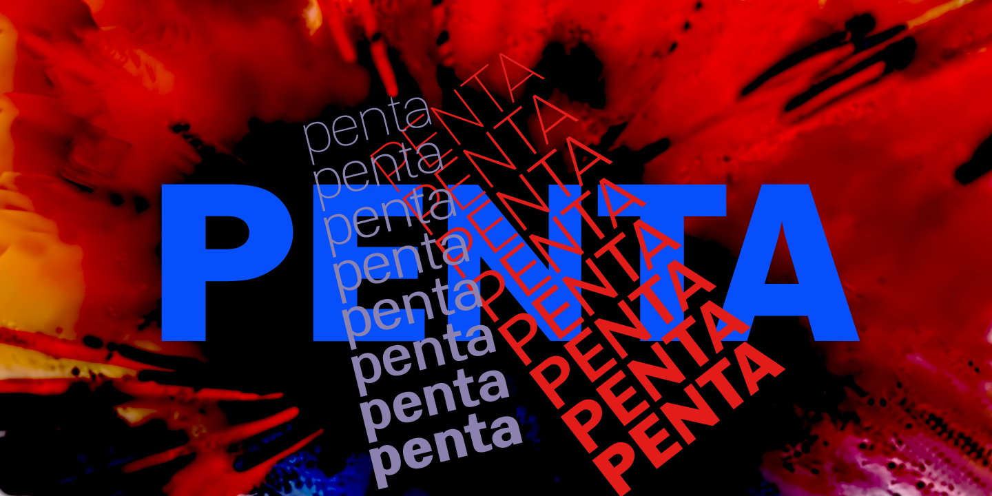 Penta Rounded Bold Font preview